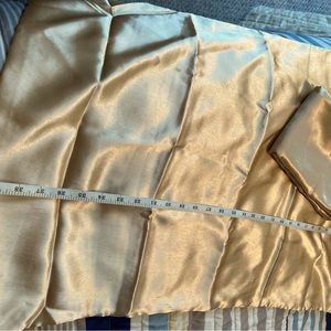 Two king silky satin pillowcases